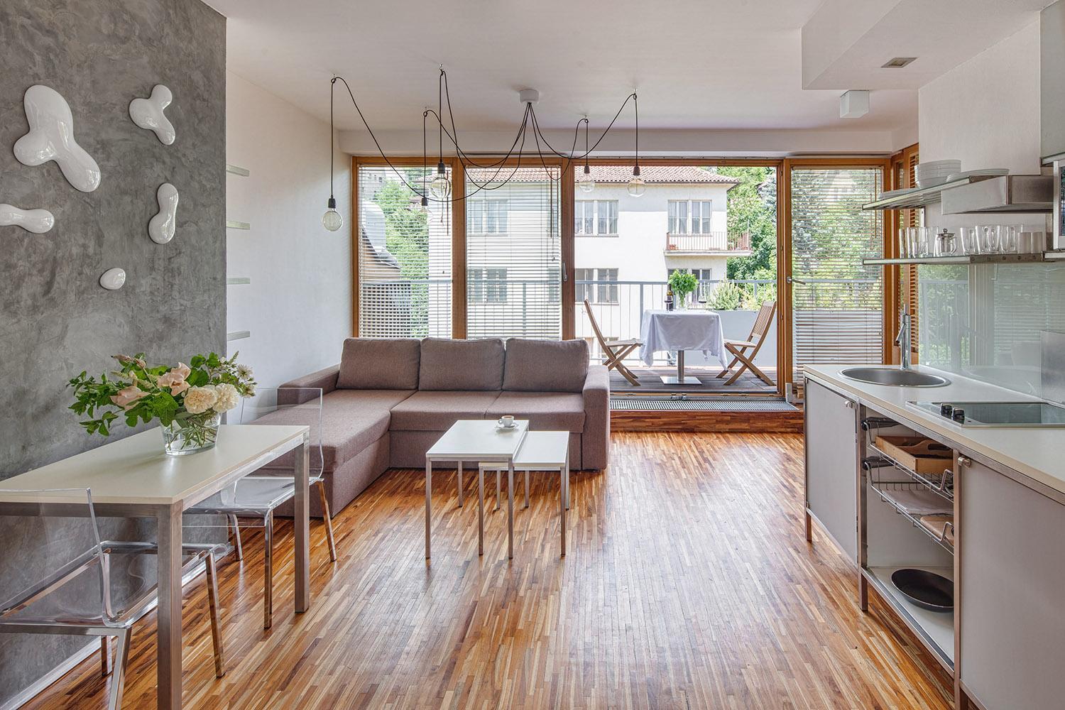 Holeckova Apartments براغ المظهر الخارجي الصورة